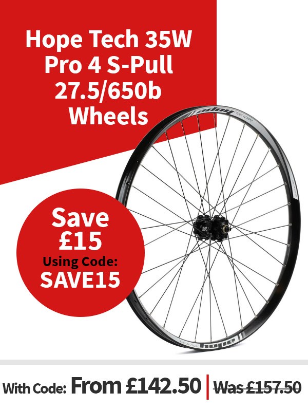 Hope Tech 35W Pro 4 S-Pull 27.5/650b Wheels